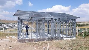Ankara çelik villa – Dayanıklı ve lüks yaşam için çelik konstrüksiyon villa tasarımı.