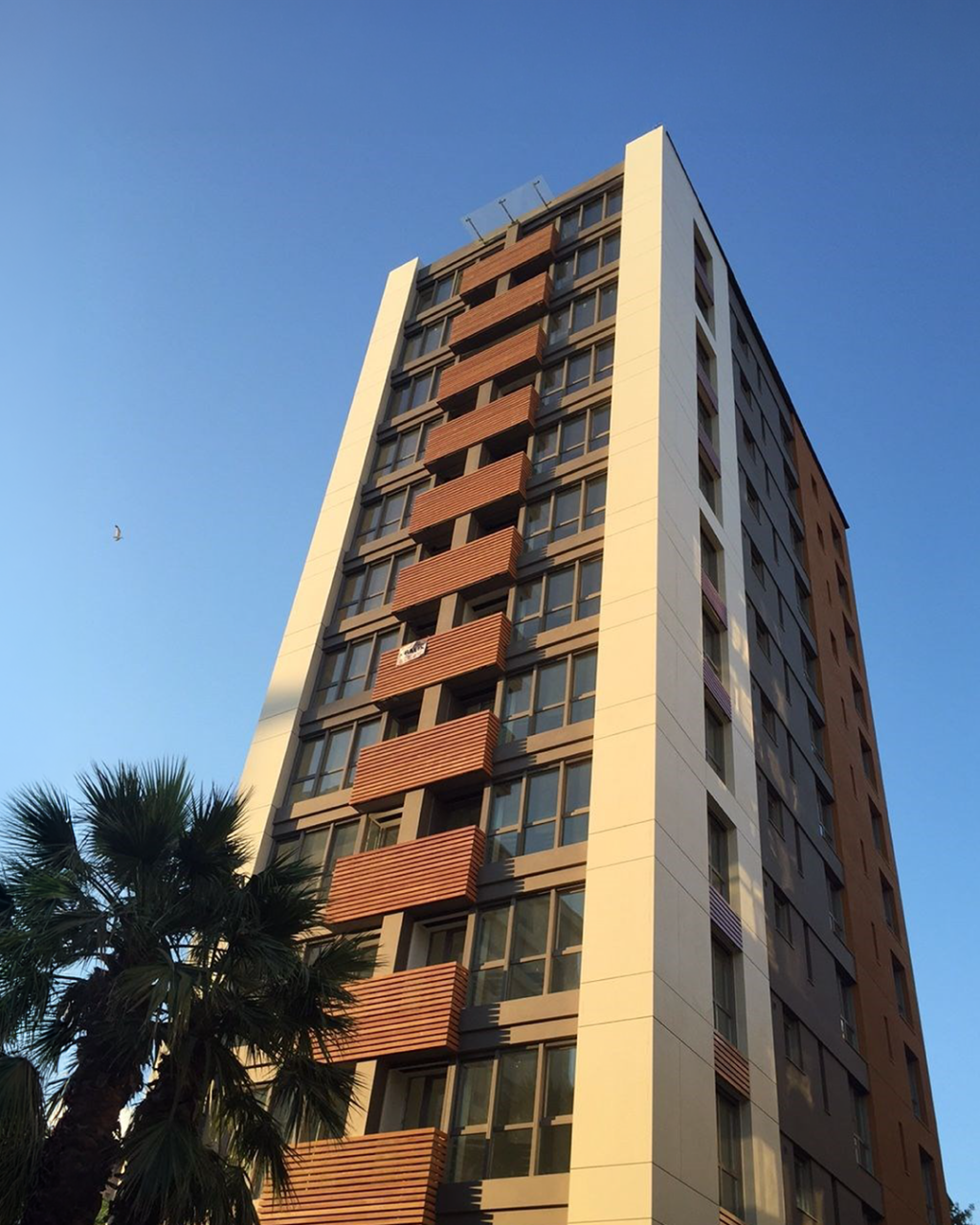 Yenimahalle Sinterflex cephe kaplama uygulaması